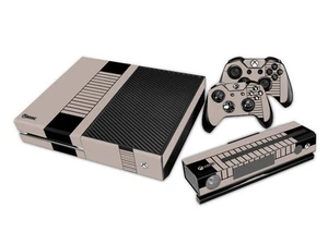 XBOX ONE Skin Design Foils set pellicola protettiva adesivi - motivo retrò NES - Foto 1 di 1