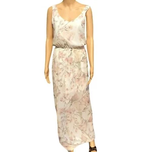 Maxi Vestido Show Me Your Mumu Para Mujer Talla S Blanco Rosa Floral Hada Fluido Playa - Imagen 1 de 9