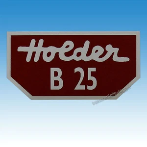 Holder Typenaufkleber für Holder B 25 klein Traktor Schlepper 01571 - Bild 1 von 1