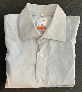 Olymp Hemd - Slim Line - Luxor - Hellblau - Kurzarm - Tailliert - Gr. 39 - Bild 1 von 4