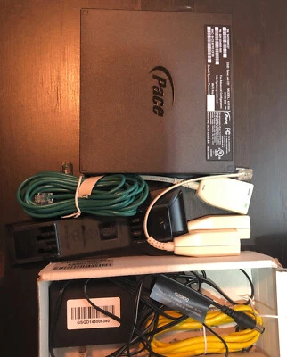 Módem Router Gateway Pace 4111n ADSL con Kit de Instalación Wifi con Filtros y Cables Foto 1 de 4