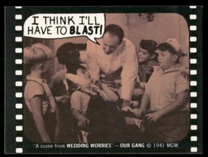 Our Gang 1975 Hollywood Fleer Sticker Card (NM) - Picture 1 of 2