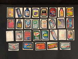 1974 Topps Wacky Packages 10th Series 10 Complete Set 29/30 No Pupsi NM