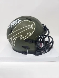 Jim Kelly Signed Buffalo Bills Mini Speed STS Helmet JSA COA BUF - Picture 1 of 3