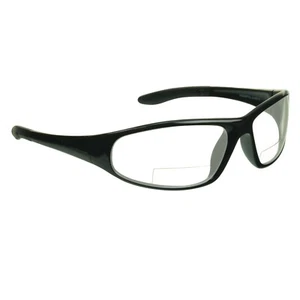 Gafas de sol transparentes con lector bifocal de seguridad Z87 envolventes deportivas gafas de lectura - Imagen 1 de 4