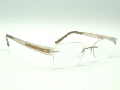 Monturas de gafas Silhouette 5231 40 6053 rosa seda sin montura Foto 1 de 4