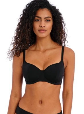 Top de bikini acolchado Freya 34D Jewel Cove Sweetheart nuevo sin etiquetas 7231 negro Foto 1 de 4
