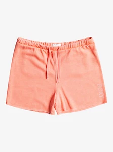 ROXY 7/XS Girls Falling Like Stars Shorts Short Pants Solid Orange - Picture 1 of 2