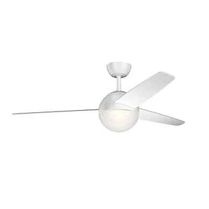 Kichler 300710MWH - Bisc 56" White 3 Blade Ceiling Fan  (NEW - BAD BOX ONLY) - Picture 1 of 3