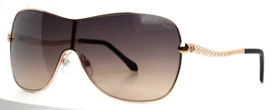 ROBERTO CAVALLI Agena 793S 30B Gold Womens Shield Gradient Sunglasses --125 B:55 - Picture 1 of 15