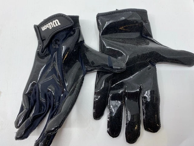 Guantes receptores Wilson Football The MVP juveniles medianos WTF9336BKL Foto 1 de 1