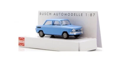 Scala H0 M : 1:87 Busch 48413 NSU 1000 Tt Con Filigrana Zierleistendruck Neu Ovp - Immagine 1 di 2