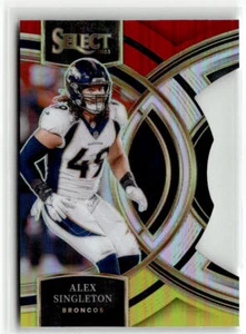 Troquelados Alex Singleton 2023 Panini Select #144 Prizms rojo y amarillo - Imagen 1 de 2