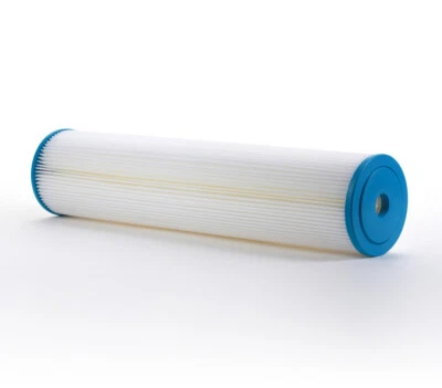 Pleated Sediment Water Filter Home or Commercial, Reusable 4.5" x 20" - 30 μm - Image 1 of 3