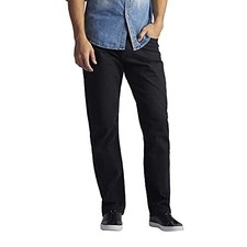 Lee Men's and Big Men's Extreme Motion Straight Fit Tapered Leg Jeans Khaki
