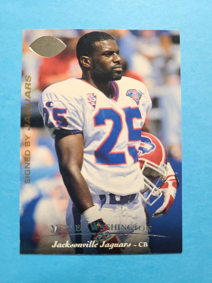 MICKEY WASHINGTON 1995 UPPER DECK ELECTRIC FOOTBALL CARD # 283 E9969 - Image 1 of 1