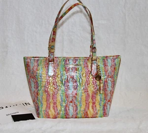 BRAHMIN Medium Asher Tote Bag Saltwater Taffy Melbourne Shoulder Purse Handbag - Picture 1 of 5