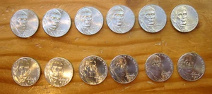 2025  P &D Jefferson Nickel 5¢ -  Set of 2 Coins From Bank Roll - FREE SHIPPING! - Picture 1 of 2