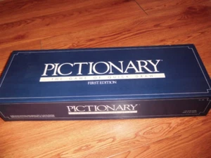 Juego de charadas Pictionary 1985 primera edición 100 % completo - Imagen 1 de 9