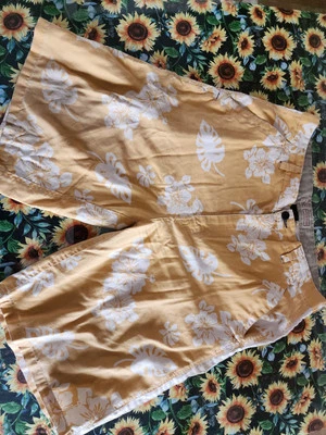 Аризона желтый гавайский Jean шорты размер 36  - Изображение 1 из 3