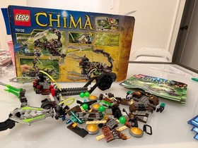 LEGO LEGENDS OF CHIMA: Scorm's Scorpion (70132) READ DESC