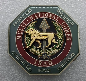 Moneta sfida punta di lancia OIF corpo multinazionale Iraq - Foto 1 di 2