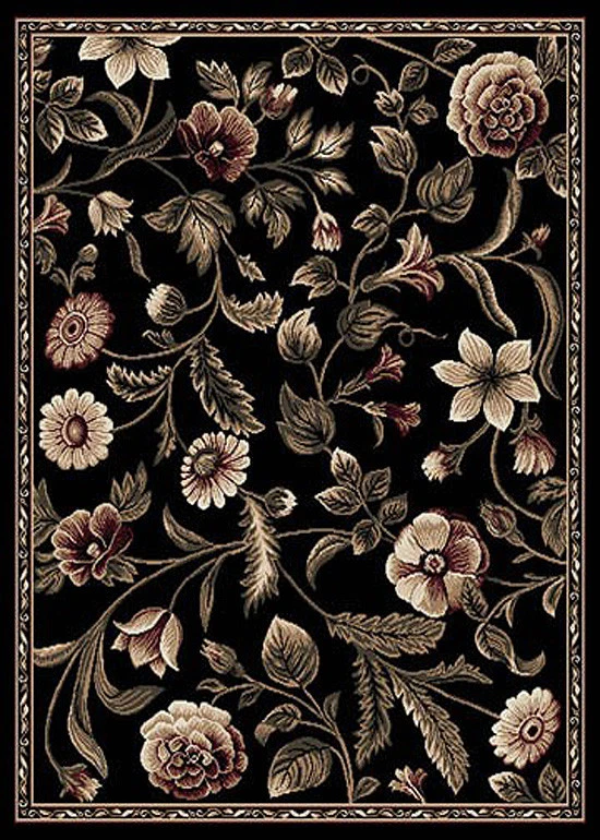 Home Dynamix Optimum Collection Area Rug Black