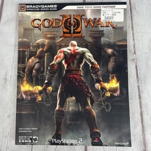 God Of War 2 Brady Games Signature Series Guide Hüllen PlayStation 2 mit Poster - Bild 1 von 4