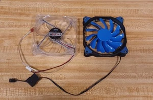 PC Fans 120mm (2) - Used but GREAT! - Afbeelding 1 van 1