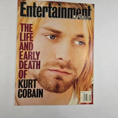 Entertainment Weekly Magazine April 1994 The Life & Early Death of Kurt Cobain - Image 1 of 2