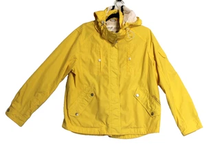 Chaqueta amarilla con capucha Weather Tamer de colección para mujer talla grande - Imagen 1 de 6