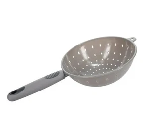 Colander strainer Kitchen Tool Gray with handle - Picture 1 of 1