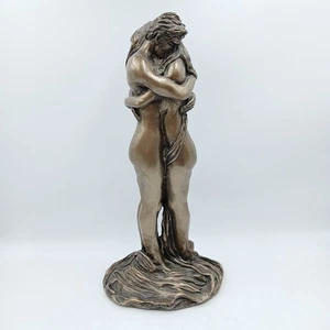 Frith Resin Sculpture The Embrace In Bronze Colouring - Picture 1 of 6