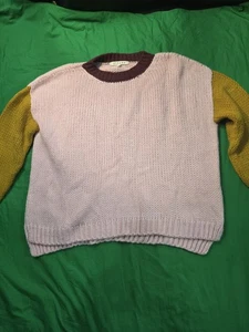 Xirena Apres Ski Colorblock Alpaka Damen Pullover Größe M - Bild 1 von 3