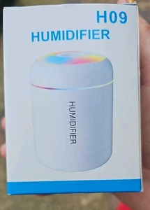 Electric 300ML Portable Air Humidifier Led Night Light Up Home Quiet Defuser - Picture 1 of 5