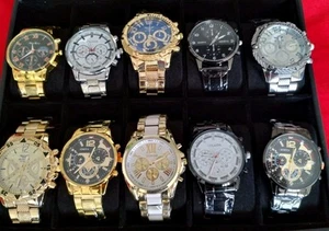Set10 NEW Men's Watches CLOSEOUT OVERSTOCK CLEARANCE DEAL Men Watch Lot IPHONE 7 - Picture 1 of 5