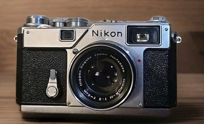Nikon S3 Collecters 35mm Rangefinder Camera Nikkor 5cm W Case & Accssories - Image 1 of 4