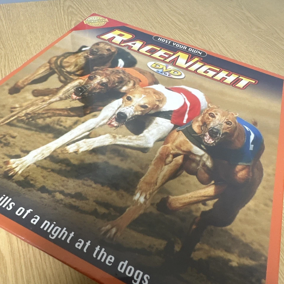 Host Your Own DVD Race Night Dog Greyhound Racing Game Age 14+ For 2+ Players - Image 1 of 4