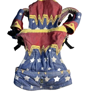 Lenny Lamb Wonder Woman Baby Toddler Carrier Wrap Quality Poland Sustainable - Picture 1 of 17