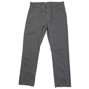 AG Adriano Goldschmeid The Everett Gray Herringbone Cotton Jeans sz 34 x 32 READ - Picture 1 of 11