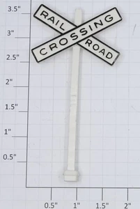 Letrero de cruce de Guatemala Lionel 309-28 solamente - Imagen 1 de 2