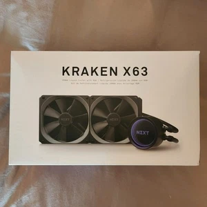 NZXT Kraken X63 280mm - AIO RGB CPU Liquid Cooler - RL-KRX63-01 - Afbeelding 1 van 14