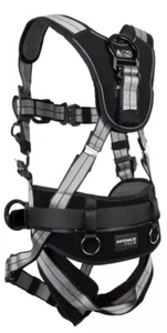PRO+ Slate Gray Construction Harness with Quick Connect Chest & Legs Size M - Picture 1 of 23