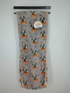 Peanuts Snoopy Woodstock Halloween Witch Throw Blanket Berkshire Fleece 50x70" - Picture 1 of 3