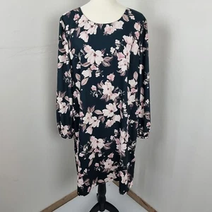 Vestido Jacqui E Verde Estampado Floral Manga Larga Talla 16 - Imagen 1 de 4