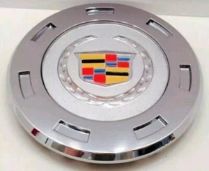 1 PC 2007-2014 CADILLAC ESCALADE COLORED CREST 22" WHEEL CENTER CAP 9596649 NEW - Picture 1 of 1