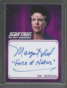 Star Trek TNG Archives & Inscriptions J. Margaret Reed Inscription autograph #11