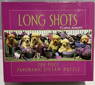 Rompecabezas panorámico 700 piezas Flower Guardin [021081029025] Ceaco 2902-7 Foto 1 de 4