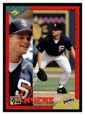1994 Score Rookie & Traded Tim Hyers #RT100 San Diego Padres