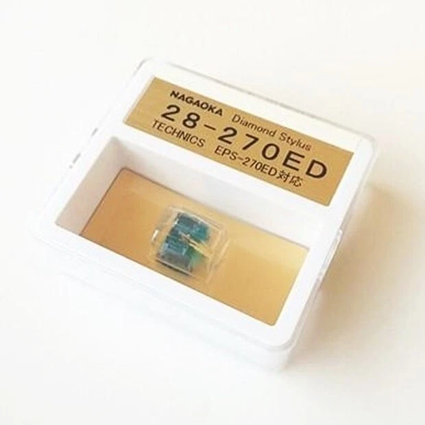 NAGAOKA "TECNICS EPS-270ED Compatible" replacement record needle G28-270ED — 第 1/1 张图片